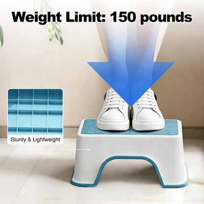 5 Inch Height Step Stool, 11.8" L x 7.5" W Toddler Step Stool