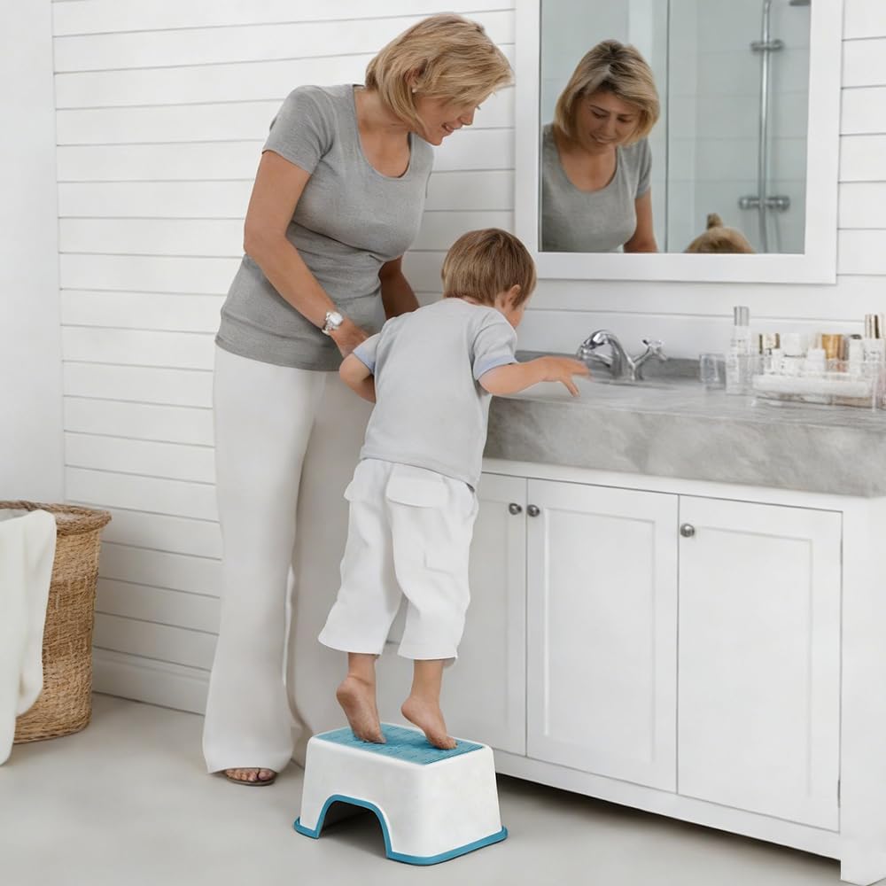 5 Inch Height Step Stool, 11.8" L x 7.5" W Toddler Step Stool