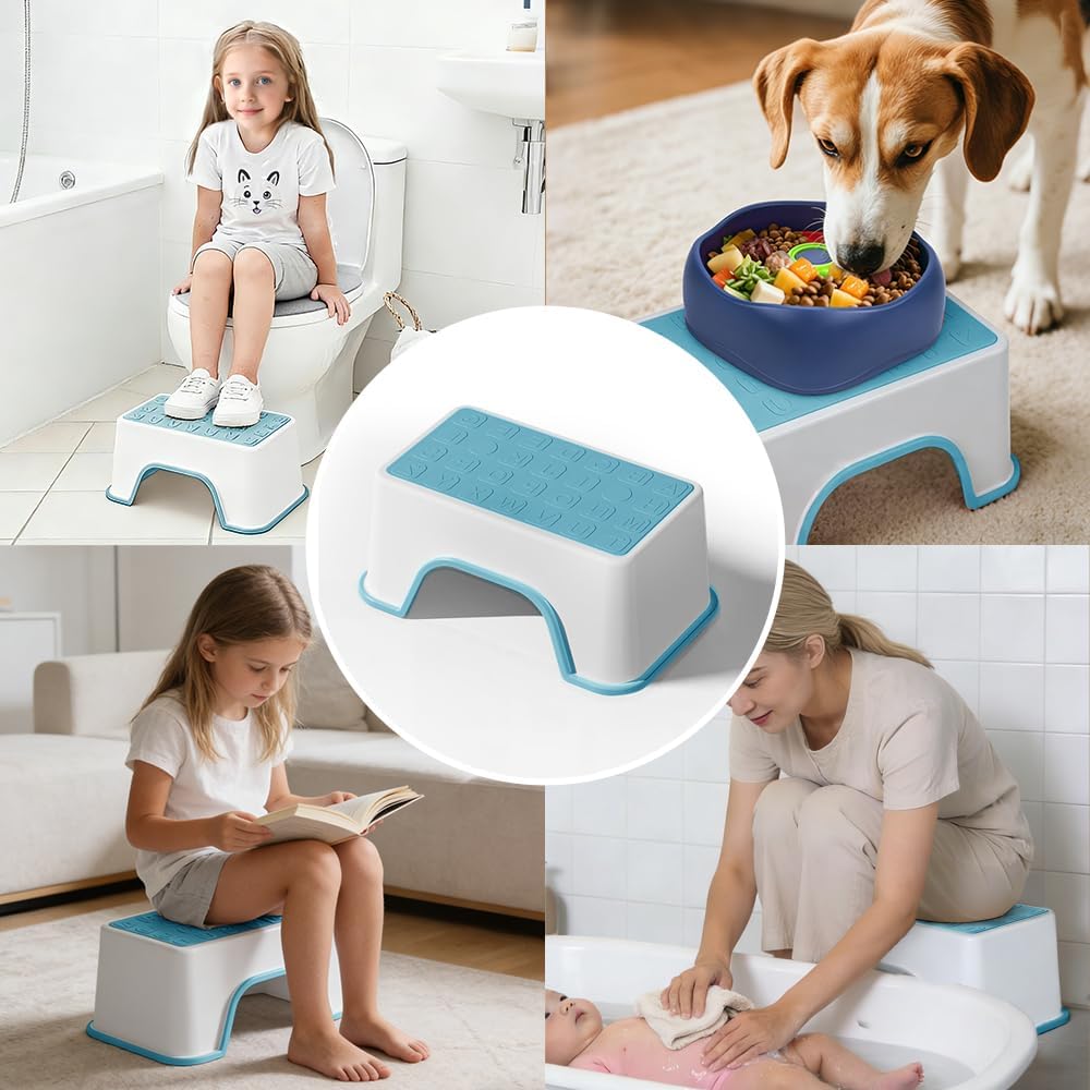 5 Inch Height Step Stool, 11.8" L x 7.5" W Toddler Step Stool