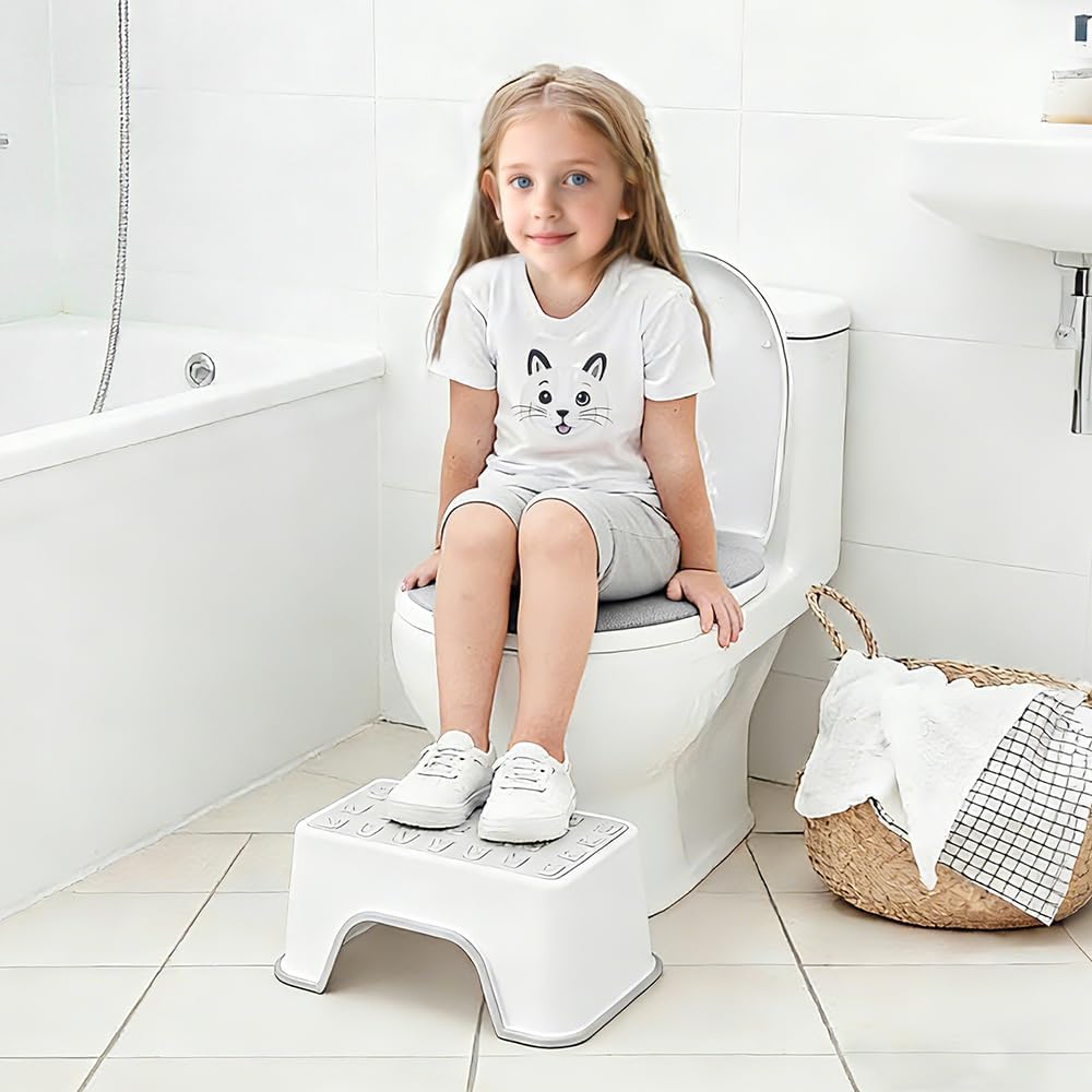 5 Inch Height Step Stool, 11.8" L x 7.5" W Toddler Step Stool