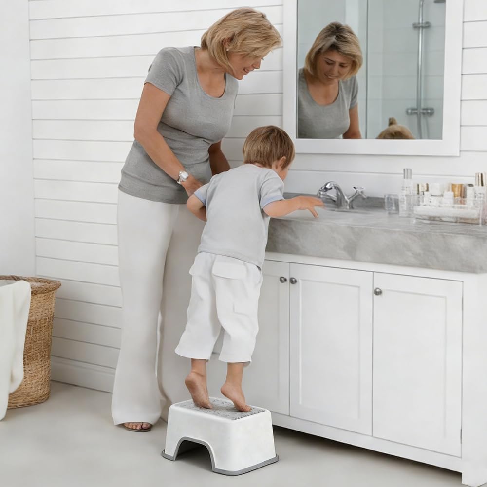 5 Inch Height Step Stool, 11.8" L x 7.5" W Toddler Step Stool