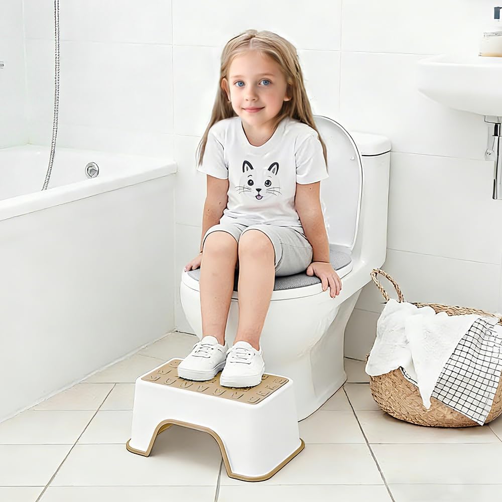 5 Inch Height Step Stool, 11.8" L x 7.5" W Toddler Step Stool