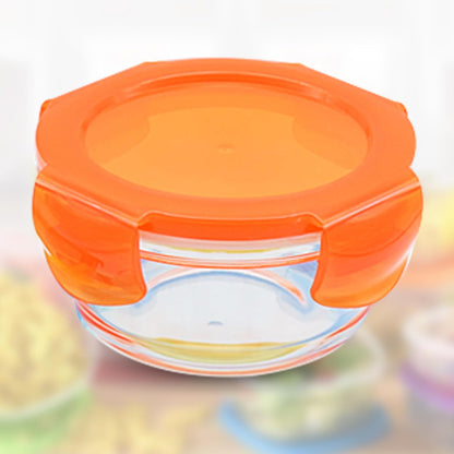 8 Oz Small Glass Food Storage Containers With Lids (6 Pack) - Airtight, Leakproof, BPA Free - 1 Cup Glass Containers with Lids for Sauce, Meal Prep - Reusable, Dishwasher, Microwave, & Freezer Safe
