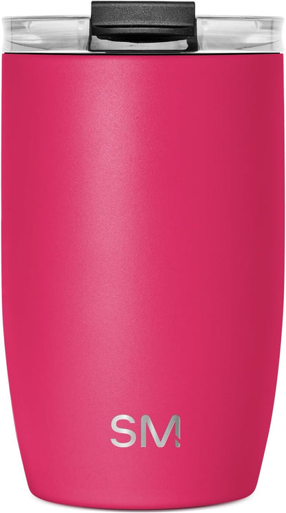 Travel Coffee Mug with Lid | 16oz | Blue | Voyager Coffee Cup, Coffee Tumbler for Hot & Iced Drinks | Insulated Stainless Steel Travel Mug | Blue Dune