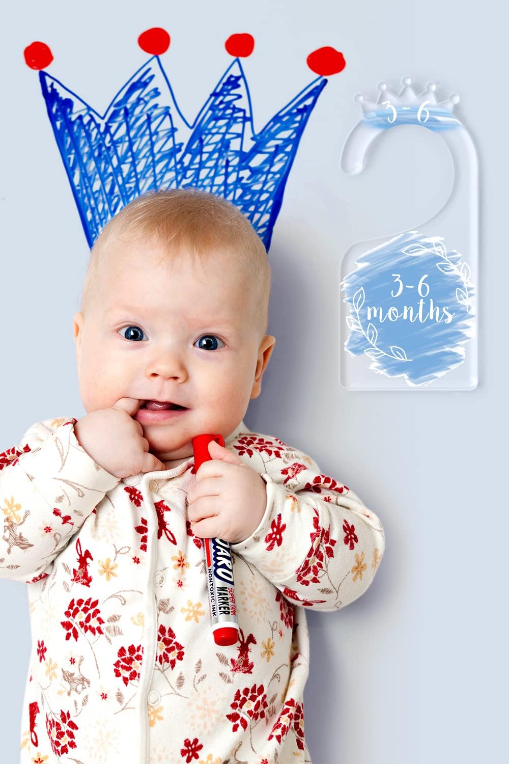 Acrylic Baby Closet Dividers, Baby Clothes Dividers for Closet