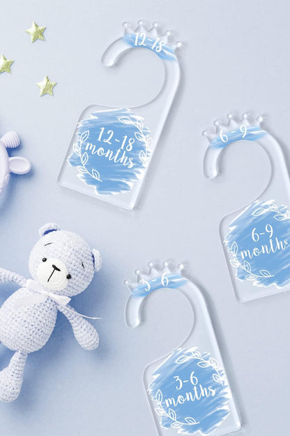 Acrylic Baby Closet Dividers, Baby Clothes Dividers for Closet