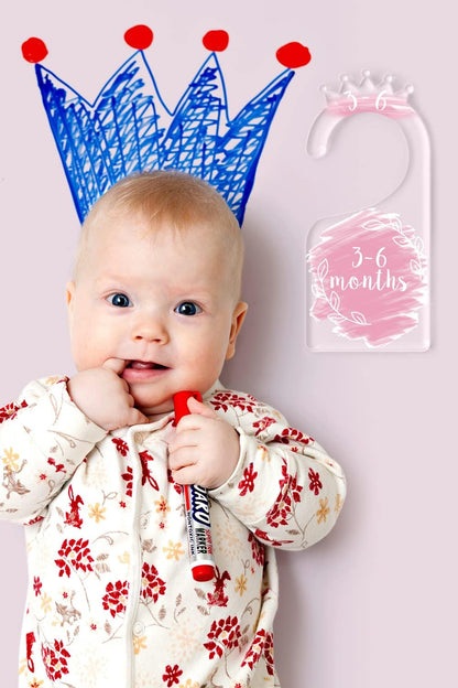 Acrylic Baby Closet Dividers, Baby Clothes Dividers for Closet