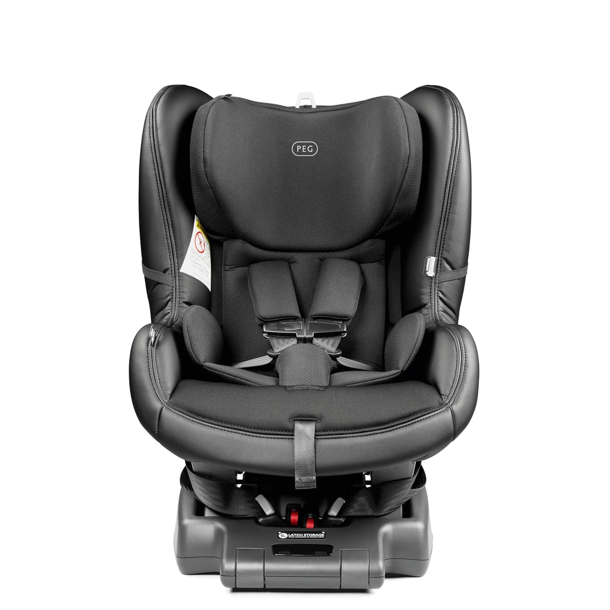 Primo Viaggio Convertible Kinetic - Reversible Car Seat - Rear Facing for Children 5 to 45 lbs and Forward Facing for Children 26.5 to 65 lbs - Made in Italy - Licorice (Black)