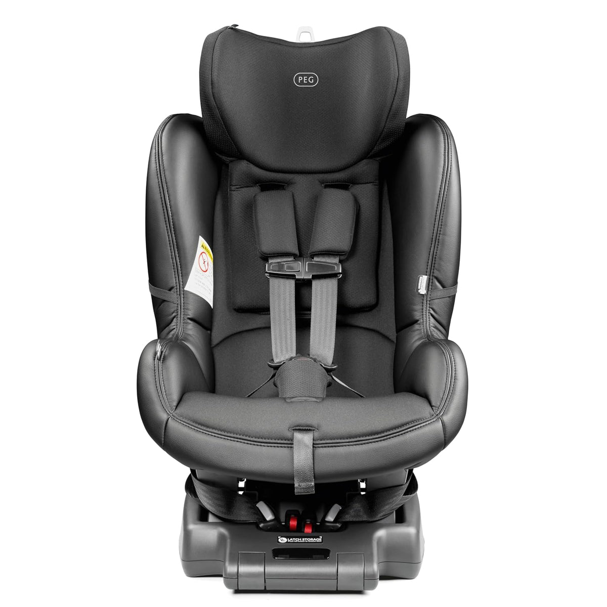 Primo Viaggio Convertible Kinetic - Reversible Car Seat - Rear Facing for Children 5 to 45 lbs and Forward Facing for Children 26.5 to 65 lbs - Made in Italy - Licorice (Black)