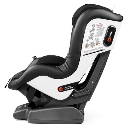Primo Viaggio Convertible Kinetic - Reversible Car Seat - Rear Facing for Children 5 to 45 lbs and Forward Facing for Children 26.5 to 65 lbs - Made in Italy - Licorice (Black)