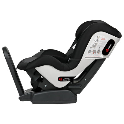 Primo Viaggio Convertible Kinetic - Reversible Car Seat - Rear Facing for Children 5 to 45 lbs and Forward Facing for Children 26.5 to 65 lbs - Made in Italy - Licorice (Black)