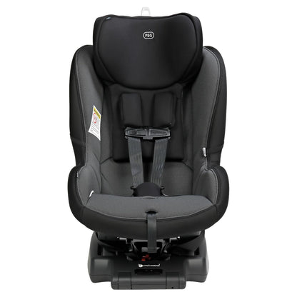 Primo Viaggio Convertible Kinetic - Reversible Car Seat - Rear Facing for Children 5 to 45 lbs and Forward Facing for Children 26.5 to 65 lbs - Made in Italy - Licorice (Black)