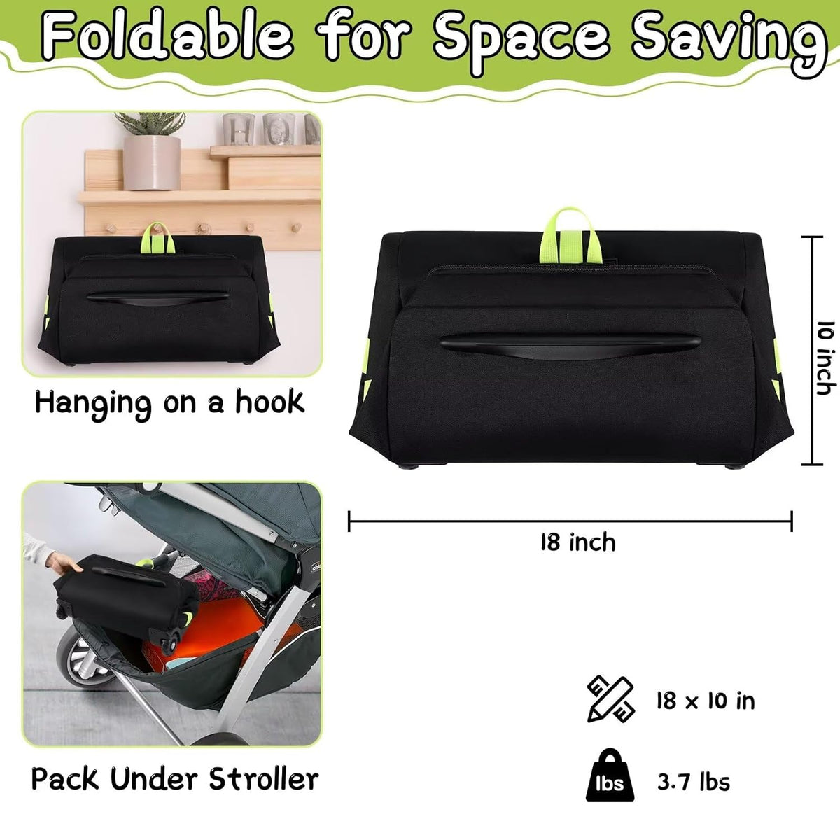 SCTEL Infant Car Seat Travel Bag Fit Doona Car Seat Stroller and Base