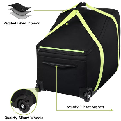 SCTEL Infant Car Seat Travel Bag Fit Doona Car Seat Stroller and Base