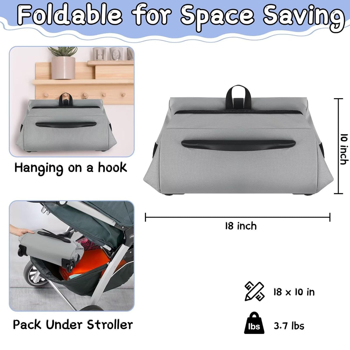 SCTEL Infant Car Seat Travel Bag Fit Doona Car Seat Stroller and Base