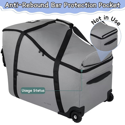 SCTEL Infant Car Seat Travel Bag Fit Doona Car Seat Stroller and Base