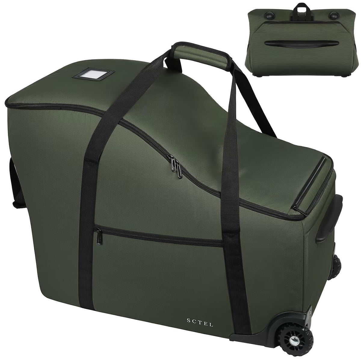 SCTEL Infant Car Seat Travel Bag Fit Doona Car Seat Stroller and Base