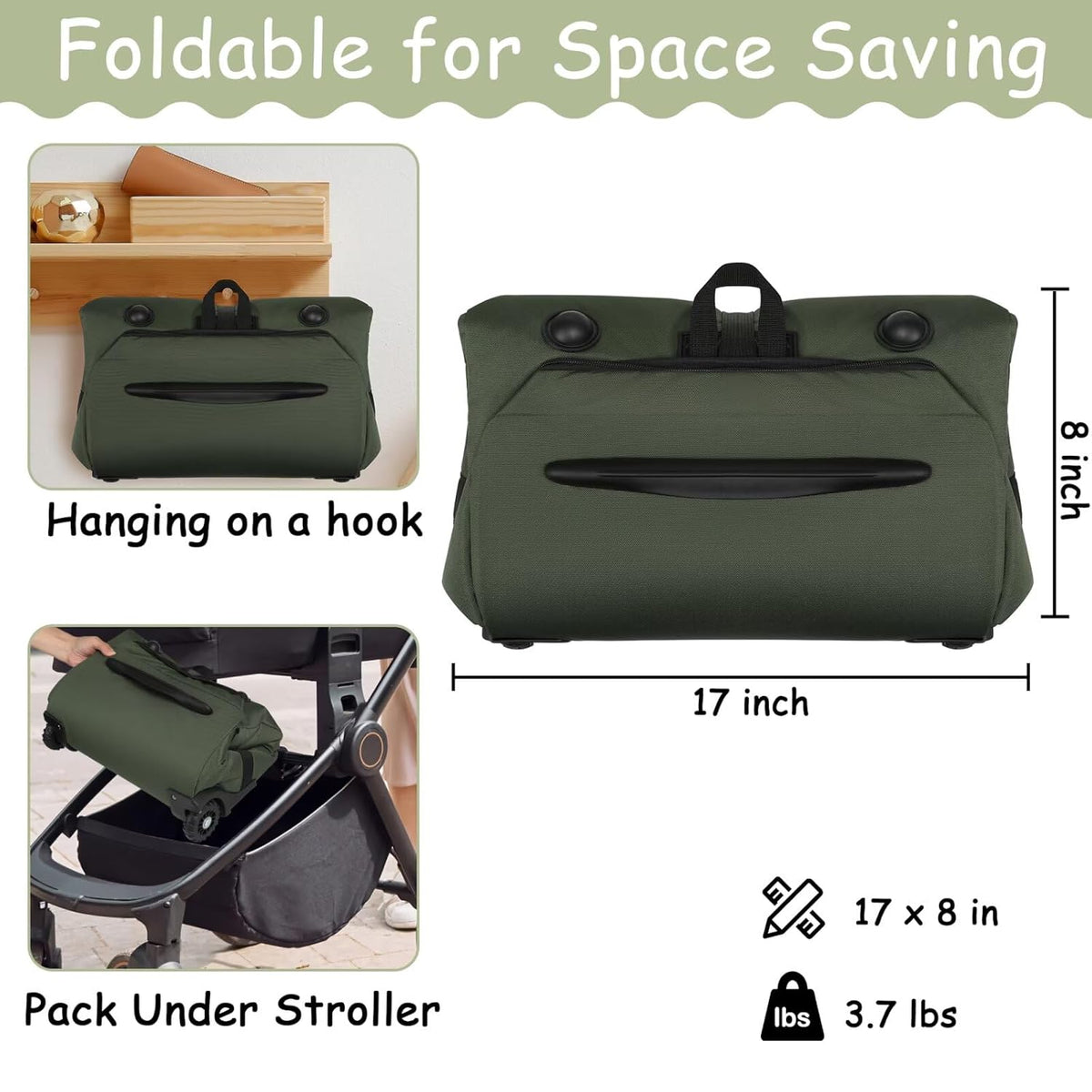 SCTEL Infant Car Seat Travel Bag Fit Doona Car Seat Stroller and Base