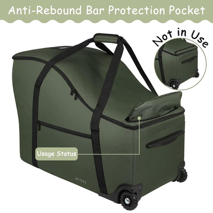 SCTEL Infant Car Seat Travel Bag Fit Doona Car Seat Stroller and Base