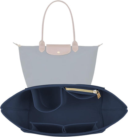tote Organizer Insert for longchamp organizer insert le pliage purse insert small bag organizer handbag 1032beige-S