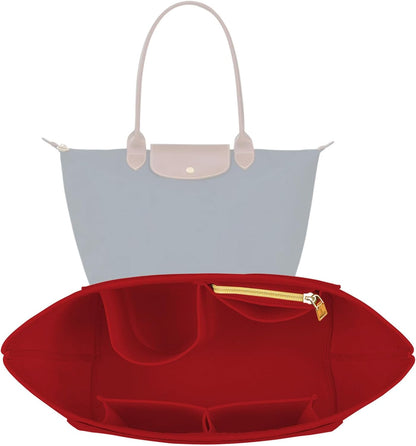tote Organizer Insert for longchamp organizer insert le pliage purse insert small bag organizer handbag 1032beige-S