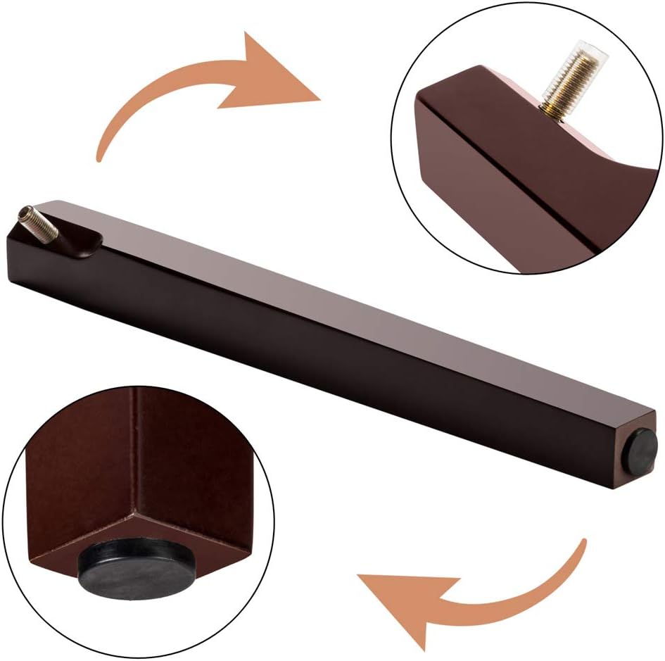 Piano Bench Adjustable with Storage Faux Leather Wooden Seat