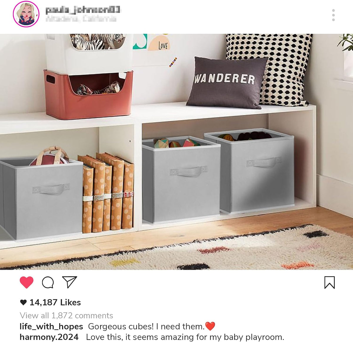 Storage Cubes, 11 Inch Clothes Storage Bins with Dual Handles (10 Pack), Fabric Collapsible Storage Bins for Shelves Closet, Cubby Organizer Bins for Clothing Toys Blanket Magazines (Beige)