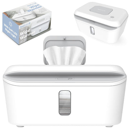 Wipe Warmer & Dispenser with LED Changing Light
