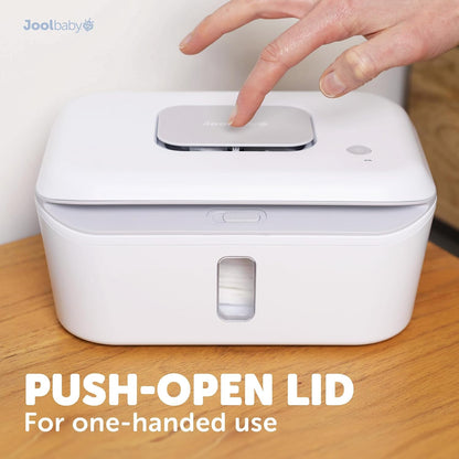 Wipe Warmer & Dispenser with LED Changing Light