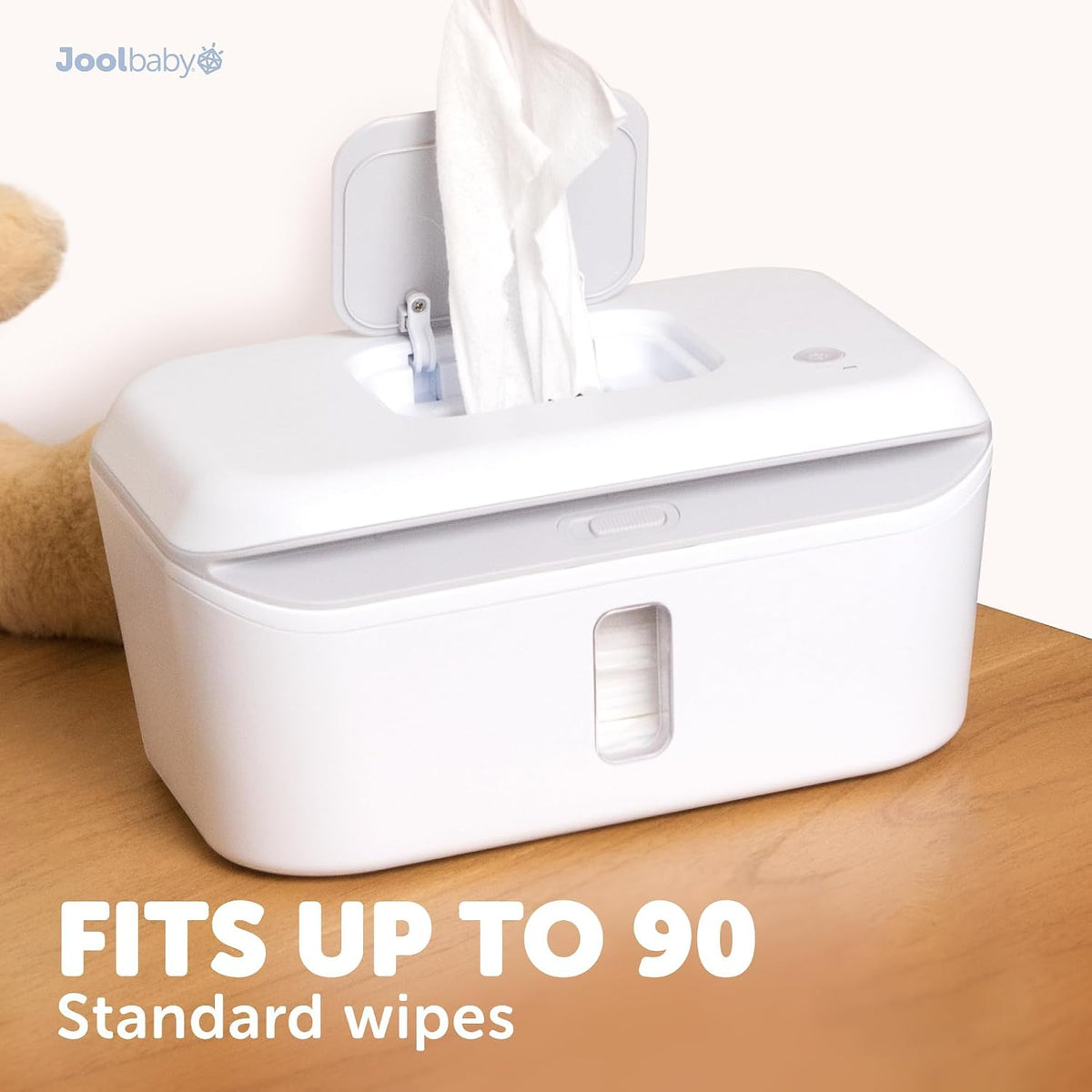 Wipe Warmer & Dispenser with LED Changing Light
