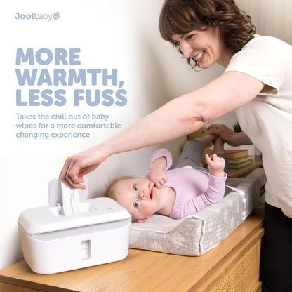 Wipe Warmer & Dispenser with LED Changing Light