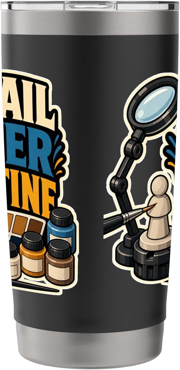 DETAIL LAYER ROUTINE Hobby Table Calm Stainless Steel Insulated Tumbler