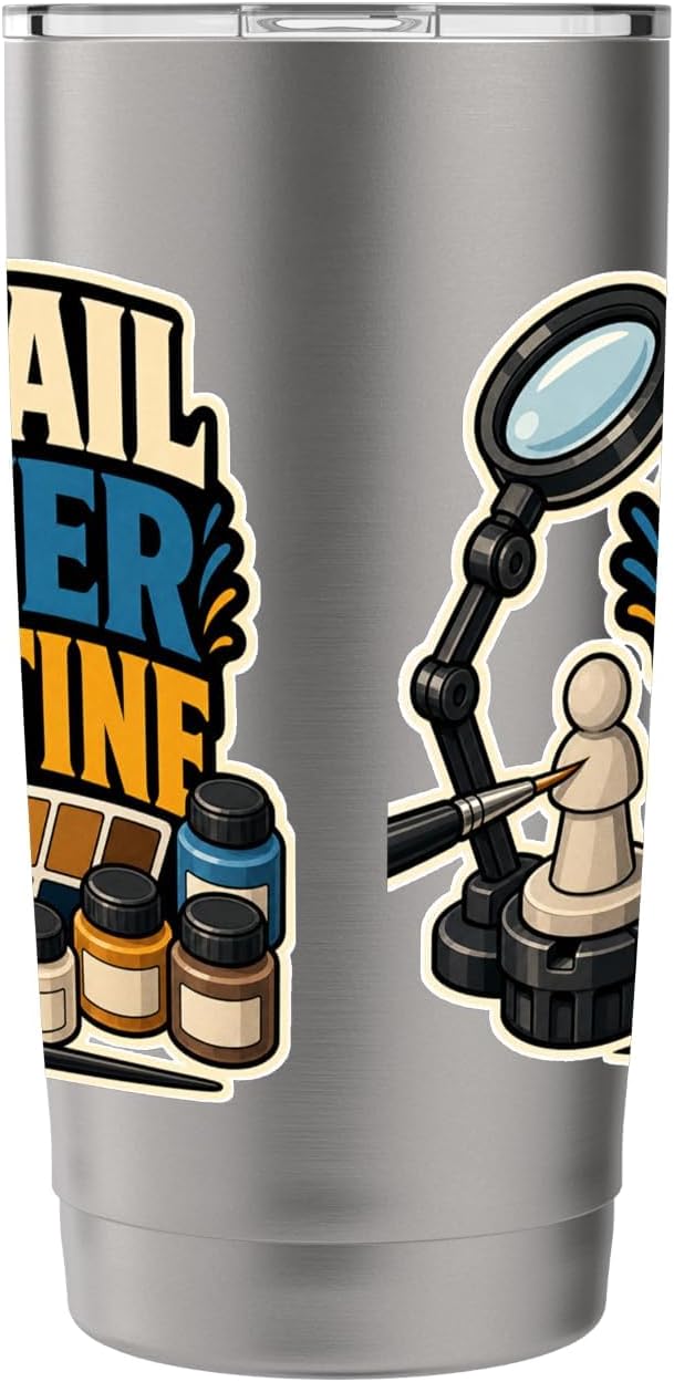 DETAIL LAYER ROUTINE Hobby Table Calm Stainless Steel Insulated Tumbler