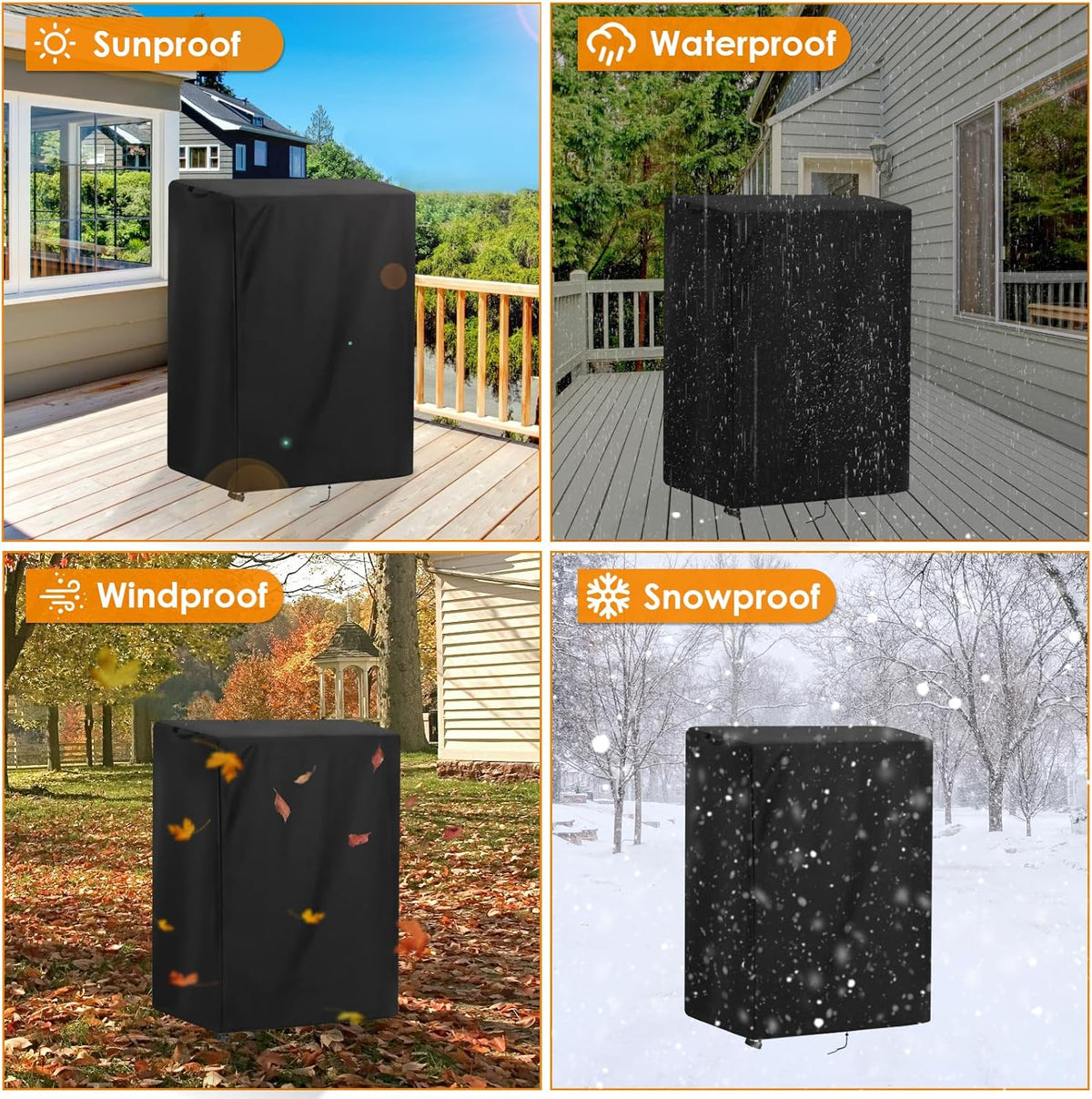 Waterproof Cover for Jeep Wagon Stroller, Quad Stroller Wagon Covers