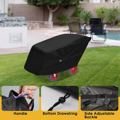 Waterproof Cover for Jeep Wagon Stroller, Quad Stroller Wagon Covers