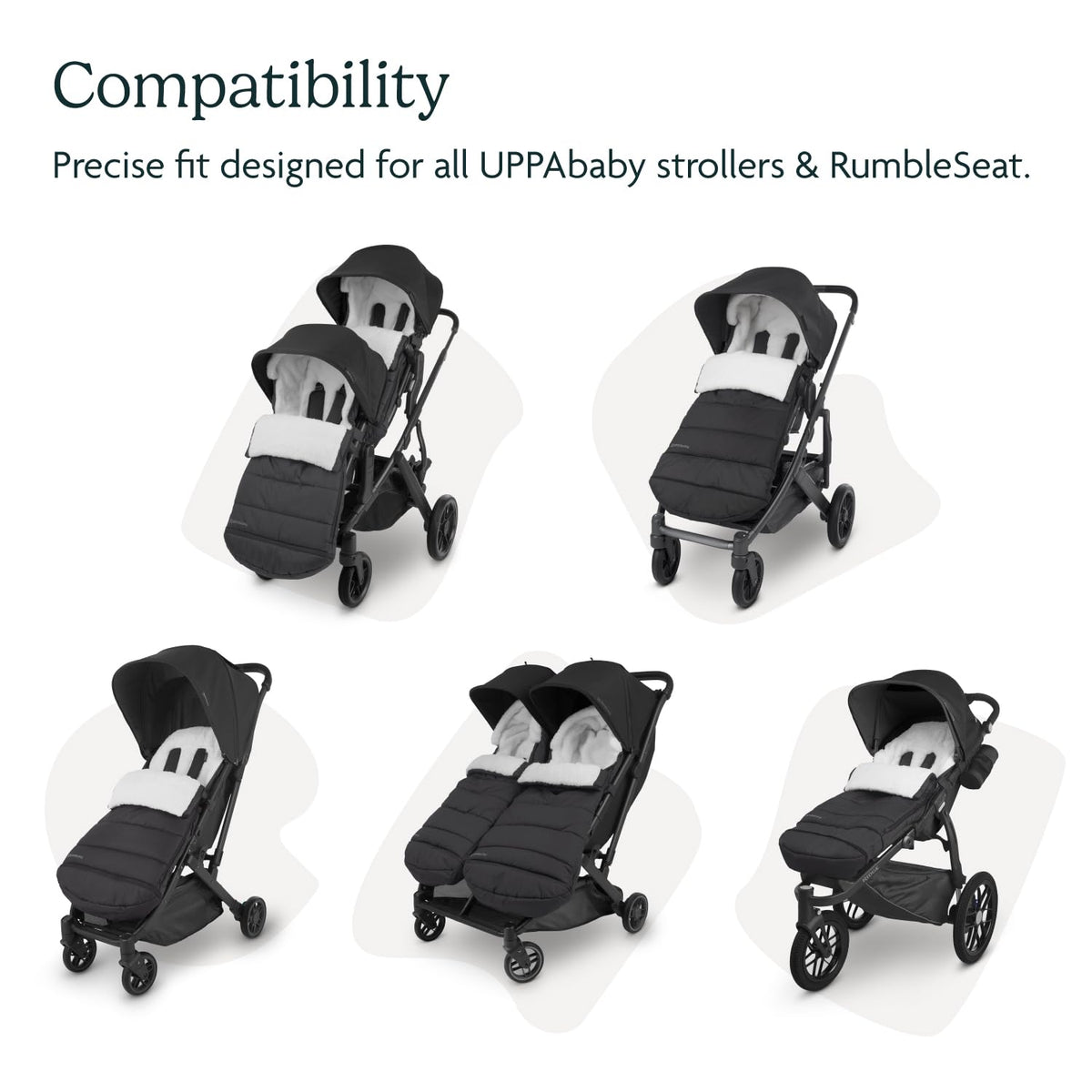 CozyGanoosh Footmuff, Fits Stroller & RumbleSeat - Jake