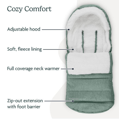 CozyGanoosh Footmuff, Fits Stroller & RumbleSeat - Jake