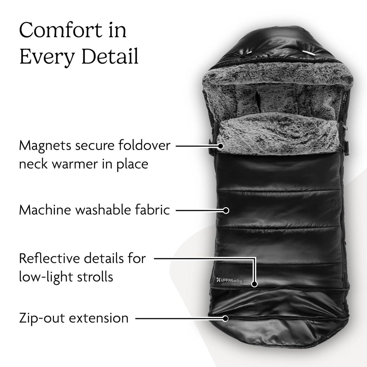 CozyGanoosh Footmuff, Fits Stroller & RumbleSeat - Jake