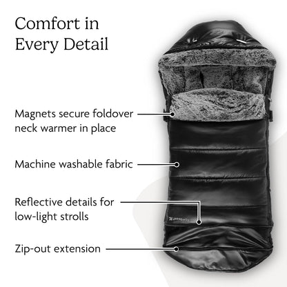 CozyGanoosh Footmuff, Fits Stroller & RumbleSeat - Jake