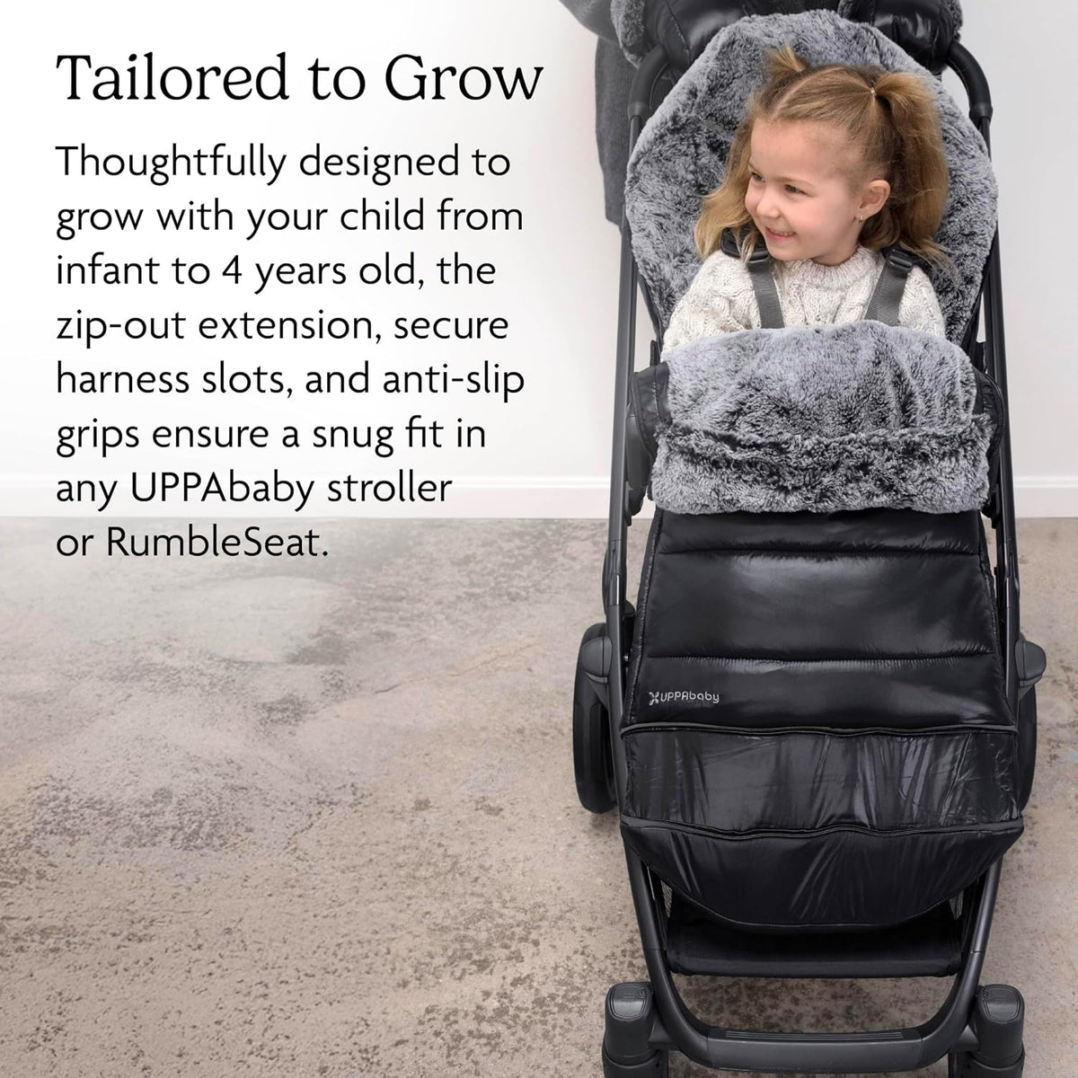 CozyGanoosh Footmuff, Fits Stroller & RumbleSeat - Jake