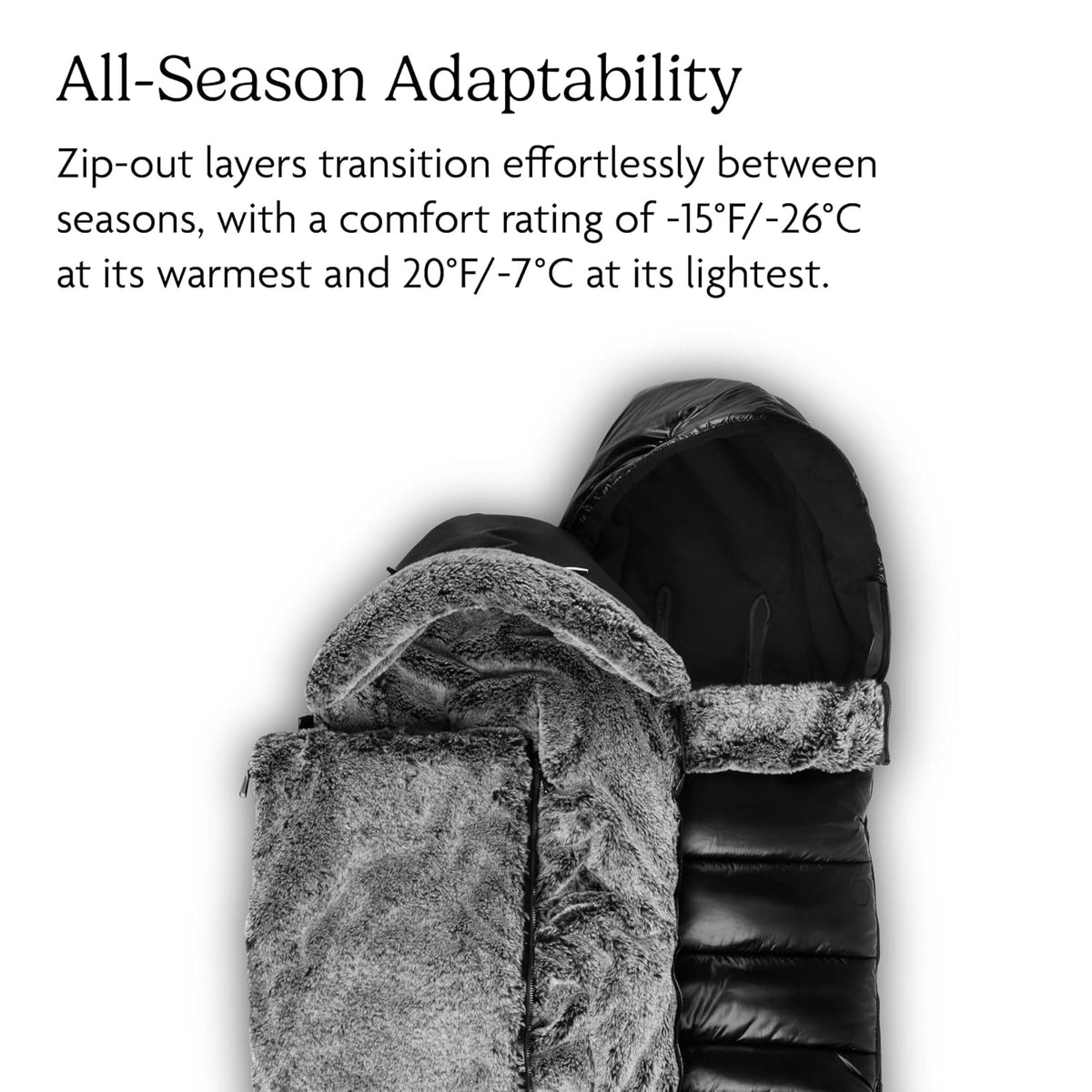 CozyGanoosh Footmuff, Fits Stroller & RumbleSeat - Jake