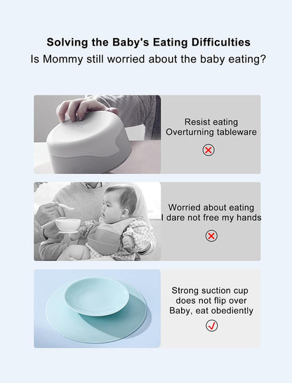 Baby Place Mats, Double Sided Suckers