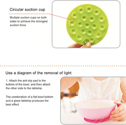 Baby Place Mats, Double Sided Suckers