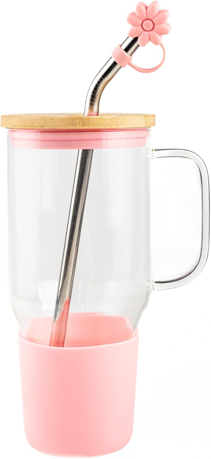 Adria Hydration Travel Tumbler, Pink Ice Cream