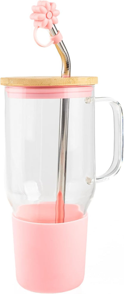 Adria Hydration Travel Tumbler, Pink Ice Cream