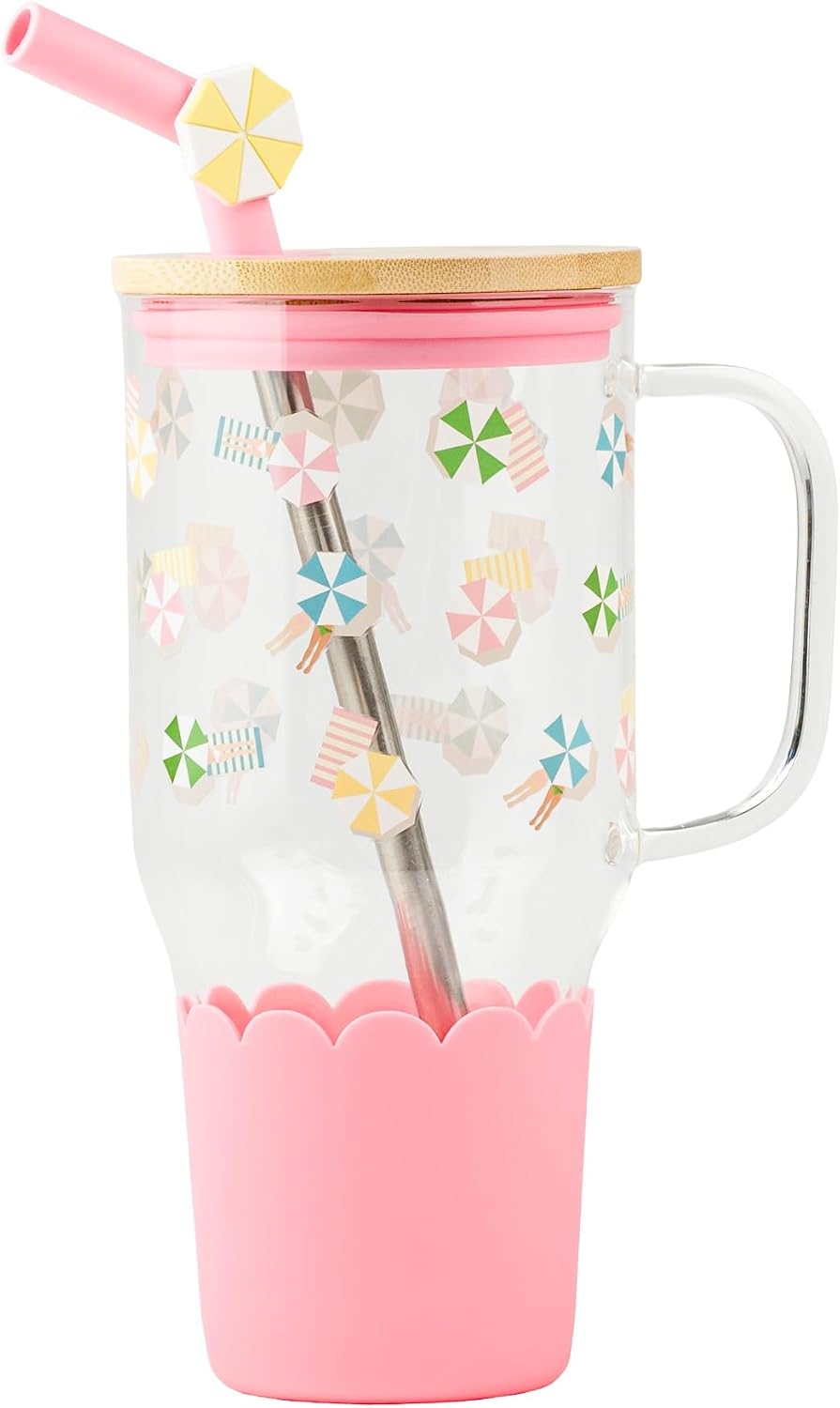 Adria Hydration Travel Tumbler, Pink Ice Cream