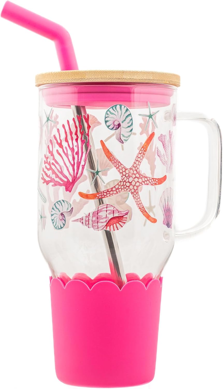 Adria Hydration Travel Tumbler, Pink Ice Cream