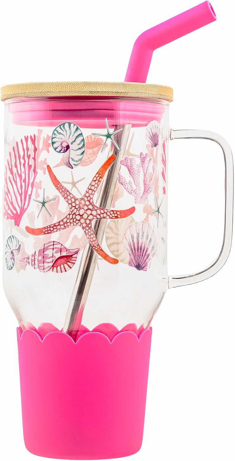 Adria Hydration Travel Tumbler, Pink Ice Cream