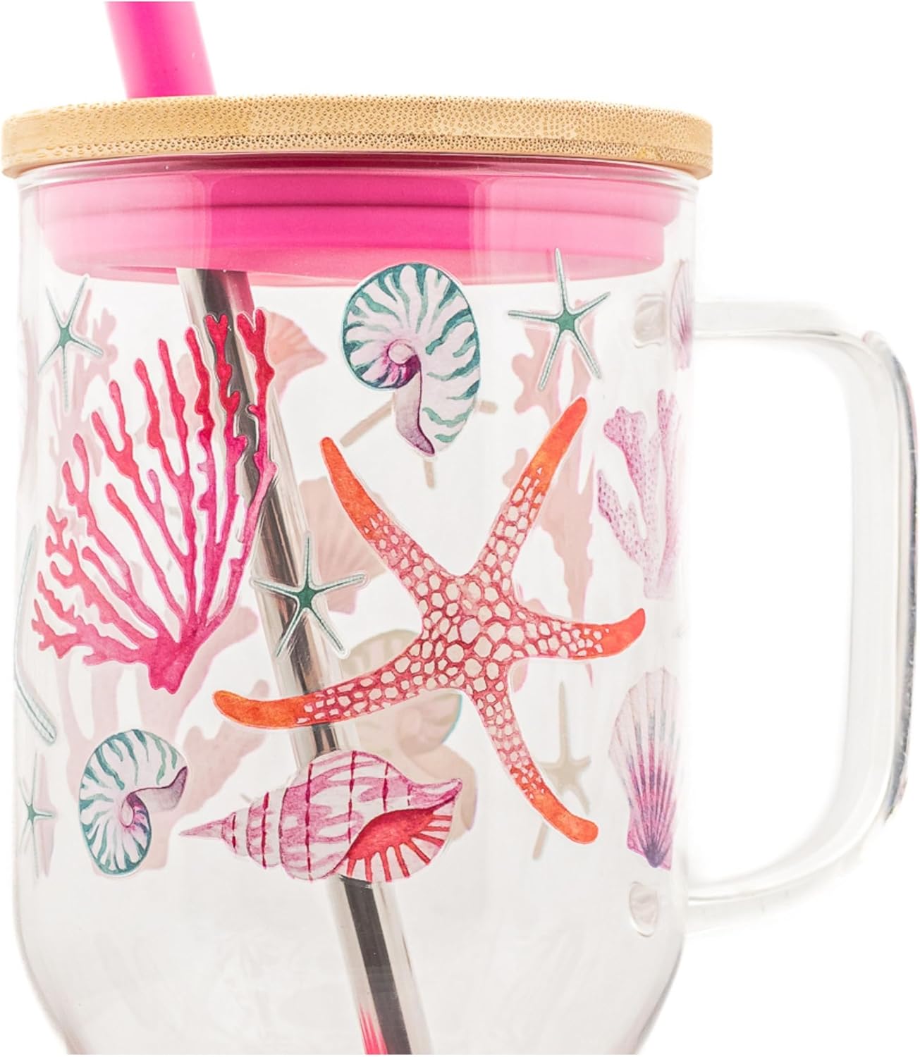 Adria Hydration Travel Tumbler, Pink Ice Cream