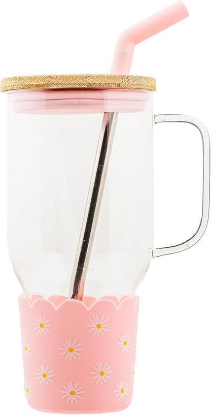 Adria Hydration Travel Tumbler, Pink Ice Cream